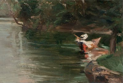Banks of the Yerres by Gustave Caillebotte
